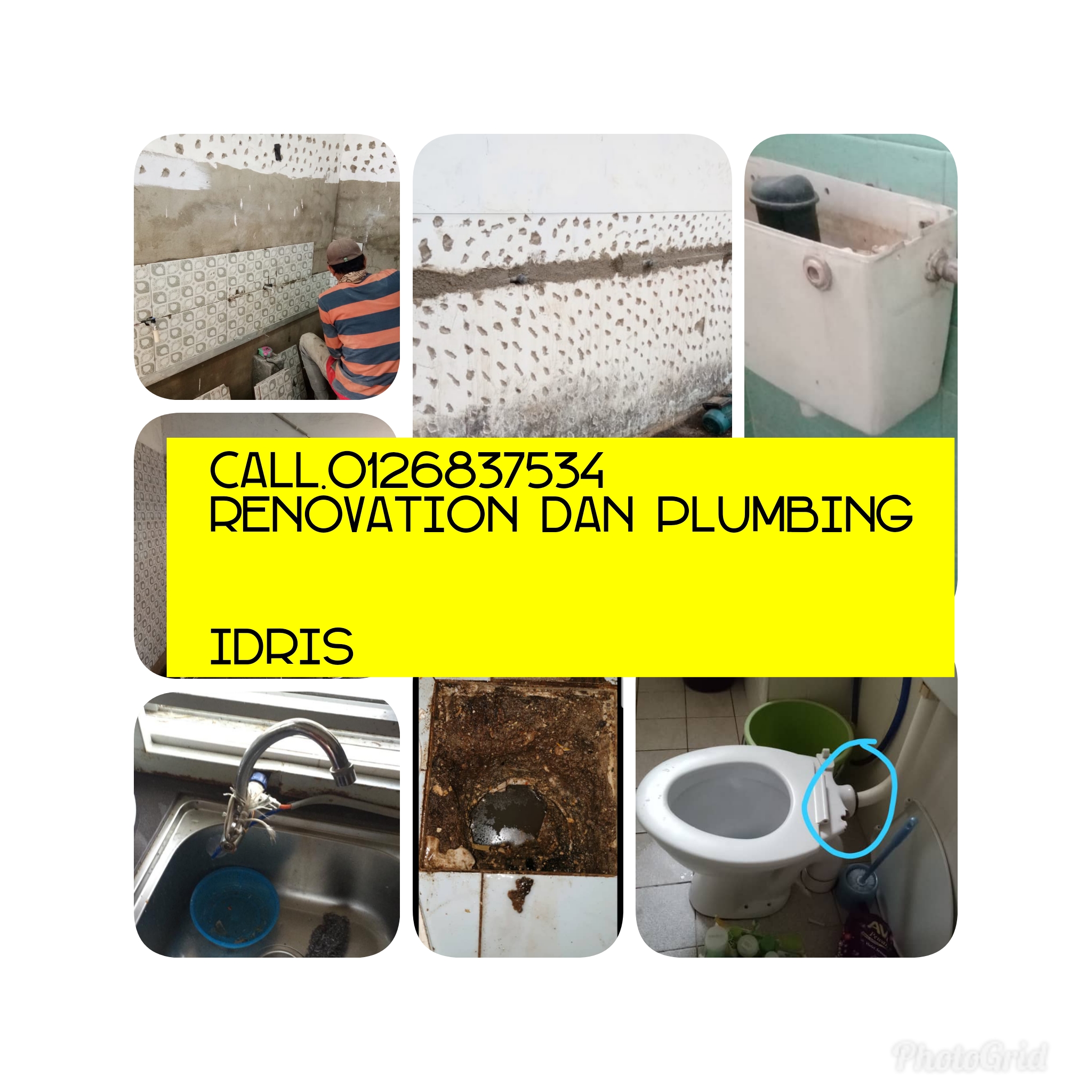 0126837534 tukang paip,plumber,tukang singki ,floor trap ...