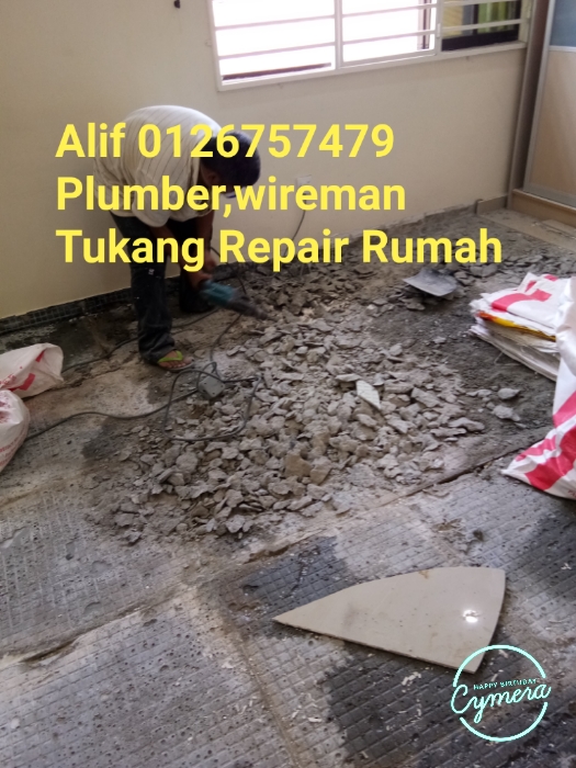 Plumber Wireman Renovation Tukang Repair  Rumah  Ampang 