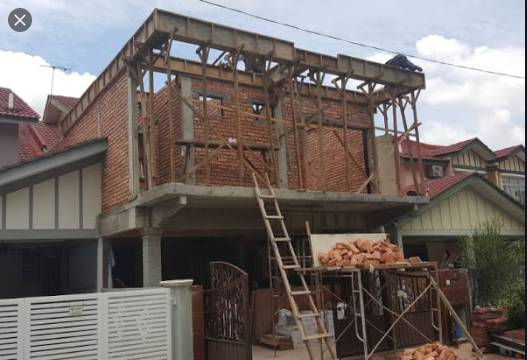 Renovate Bumbung Rumah - Taikes