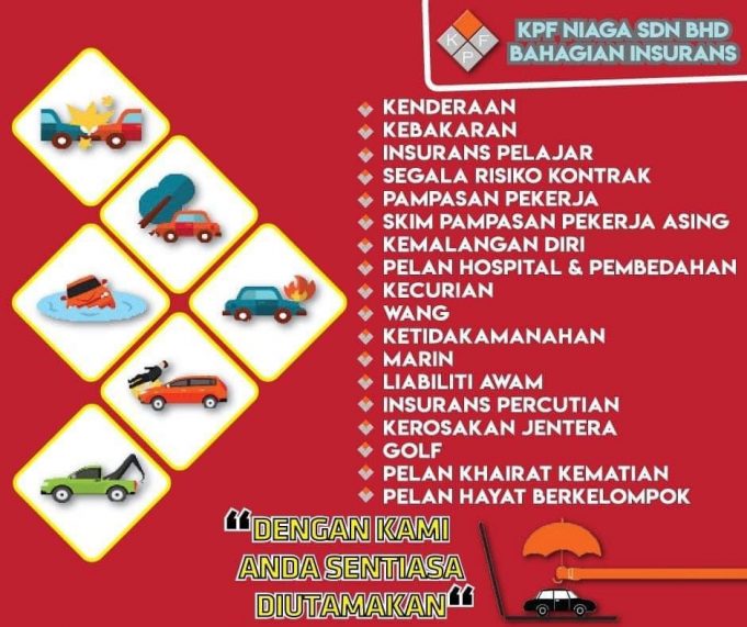 Insuran/Takaful kenderaan murah, pantas, dipercayai KPF JENGKA | M Niaga