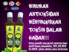 MINUMAN KESIHATAN ANTIOKSIDAN MENYINGKIRKAN TOKSIN DALAM BADAN