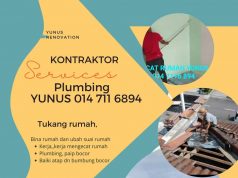 Kontraktor ubah suai rumah, baiki bumbung bocor, Yunus 0147116894 Taman Sinar Harapan Johor Bahru