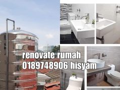 Renovation Contractor dan Plumbing 0189748906 Taman Lembah Keramat