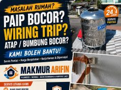 Plumber Gombak, Selayang Murah! Servis Baiki Paip Bocor, Wiring Elektrik dan Bumbung Bocor Batu Caves