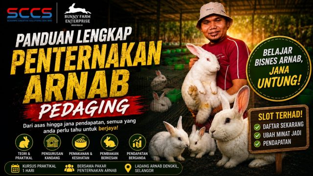 featured image M Niaga Panduan Ternak Arnab Pedaging