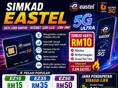 SIMKAD 5G MURAH MALAYSIA – DATA BESAR, INTERNET LAJU DAN JANA PENDAPATAN | SIMKAD EASTEL