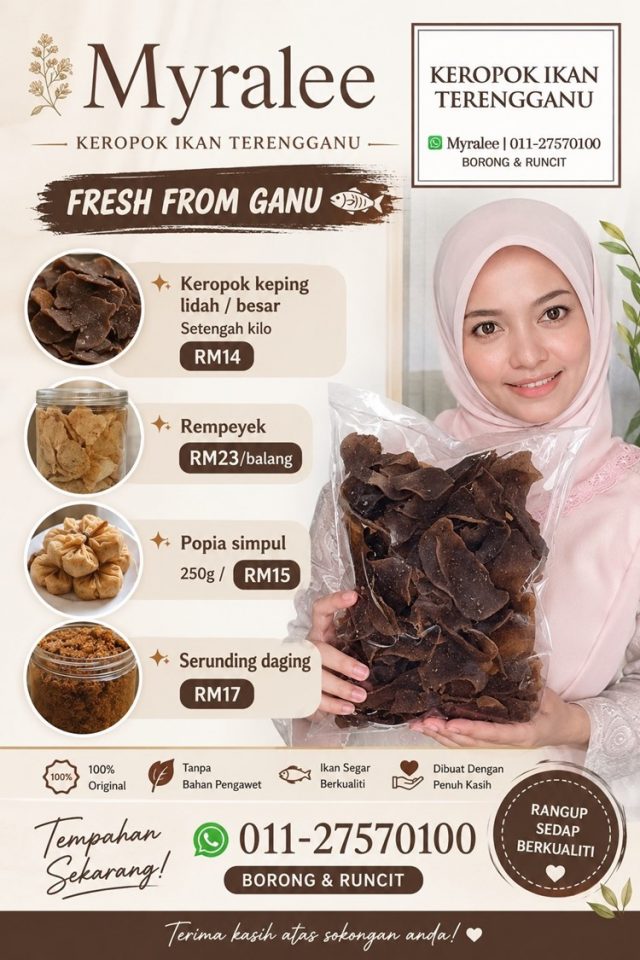 Iklan M Niaga - Myralee Keropok Pantai Timur