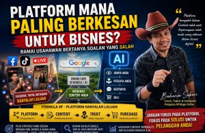 Platform Mana Paling Berkesan Untuk Bisnes? Ramai Usahawan Sebenarnya Bertanya Soalan Yang Salah