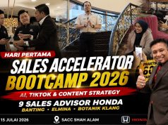 Sales Accelerator Bootcamp 2026: Hari Pertama 9 Sales Advisor Honda Kuasai AI, Personal Branding dan Strategi Content Digital