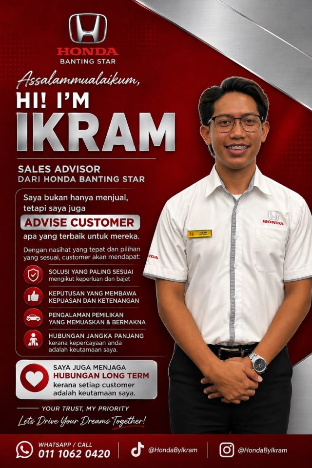 iklan m niaga sa honda 03 ikram