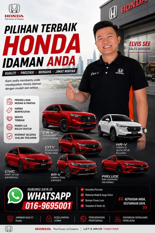 iklan m niaga sa honda 09 elvis