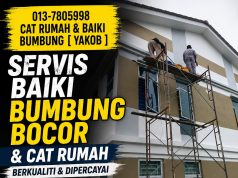 BUMBUNG BOCOR? JANGAN TUNGGU HINGGA SILING ROSAK! Pakar Baiki Bumbung Bocor Ubahsuai Rumah • Waterproofing • Cat Rumah | JALAN RAWA TAMAN PERLING JOHOR