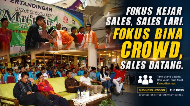260807_M Niga - FOKUS KEJAR SALES VS BINA CROWD