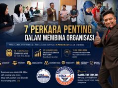 7 Perkara Penting Dalam Membina Organisasi yang Berjaya: Kepimpinan, Teamwork dan Produktiviti