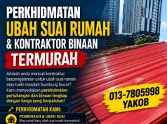 013-7805998 SERVIS BAIKI BUMBUNG BOCOR DAN UBAHSUAI RUMAH SALENG JOHOR HUBUNGI YAKOB