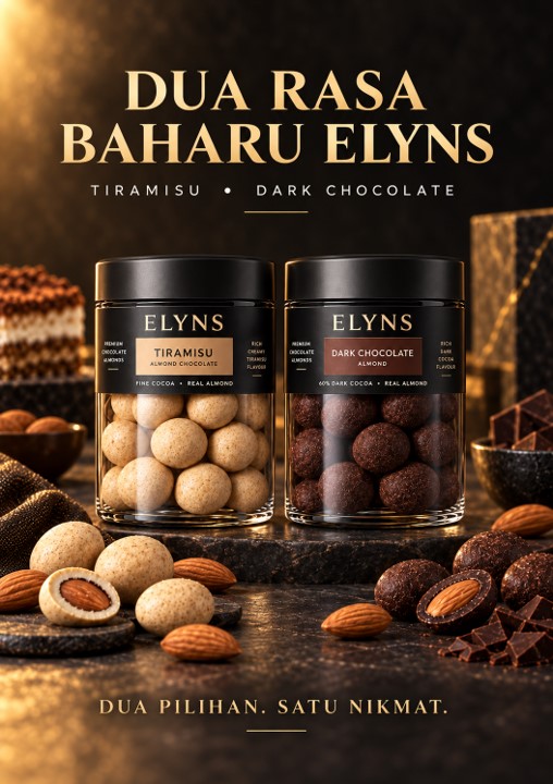 ELYNS DARK CHOCOLATE TIRAMISU MALAYSIA MUSLIM