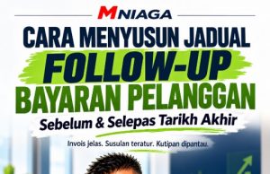 Cara Menyusun Jadual Follow-up Bayaran Pelanggan: Sebelum dan Selepas Tarikh Akhir