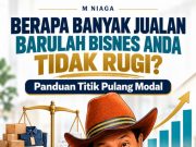 Berapa Banyak Jualan Barulah Bisnes Anda Tidak Rugi? Panduan Titik Pulang Modal