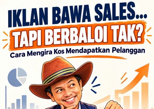 Iklan Bawa Sales, Tetapi Berbaloi Tak Kosnya? Cara Mengira Kos Mendapatkan Pelanggan