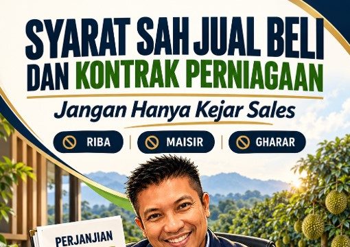 Syarat Sah Jual Beli dan Kontrak Perniagaan: Jangan Hanya Kejar Sales