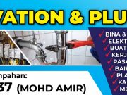 Service tandas tersumbat dan ubah suai rumah Mohd.Amir 0126793337 Dengkil Selangor