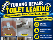 Tukang Repair Toilet leaking